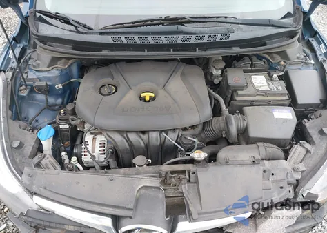 2014 Hyundai Elantra Se from USA, damaged, VIN KMHDH4AE8EU182330